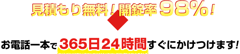 電話概算見積もり無料!すぐに交換可能!